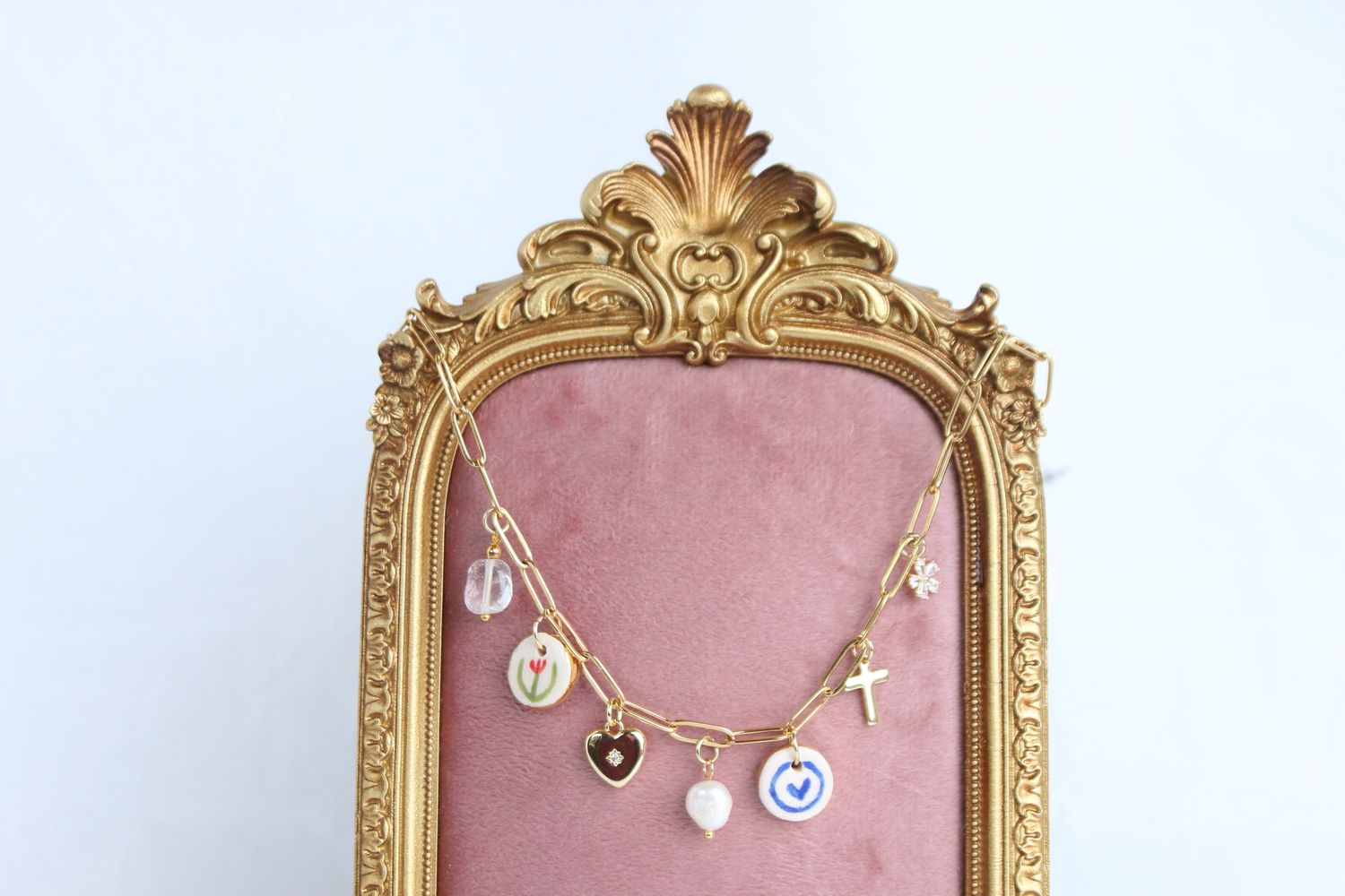 Cross Charm Necklace