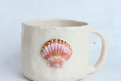 Pink Shell Mug