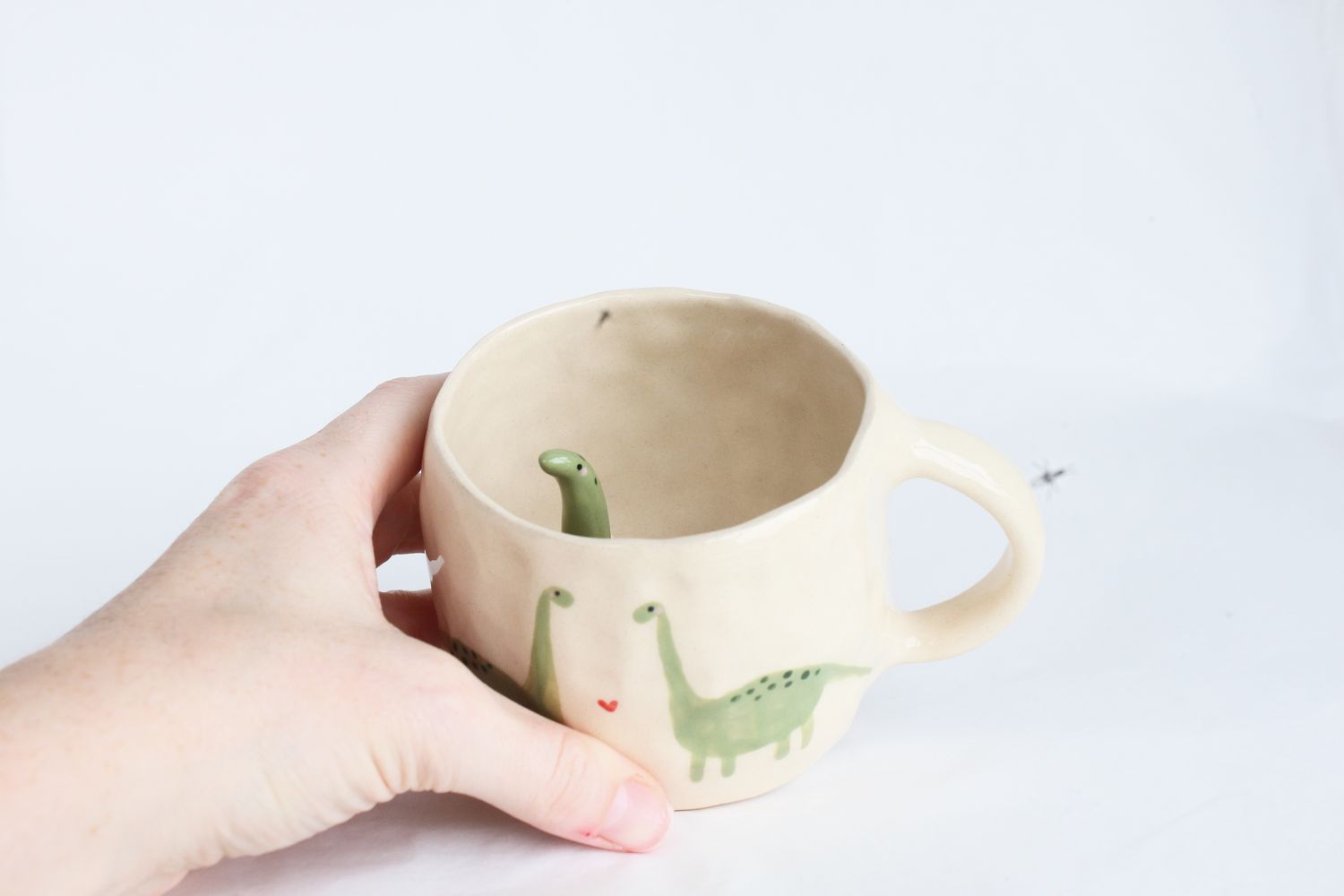 Green Dino Mug