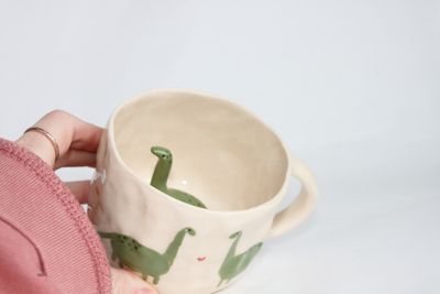 Green Dino Mug