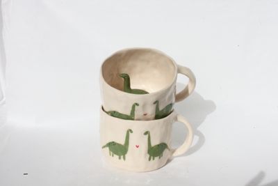 Green Dino Mug