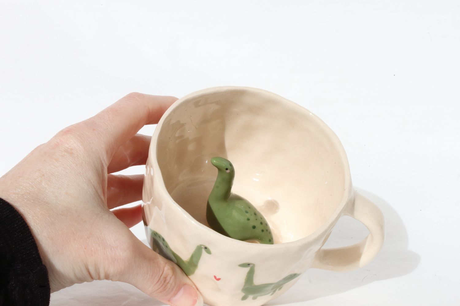 Green Dino Mug