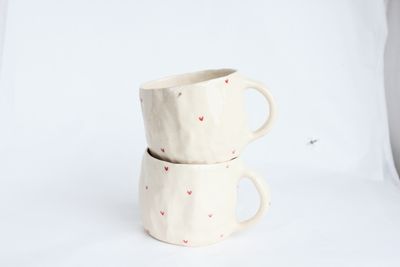 Love Mug - hand pinched