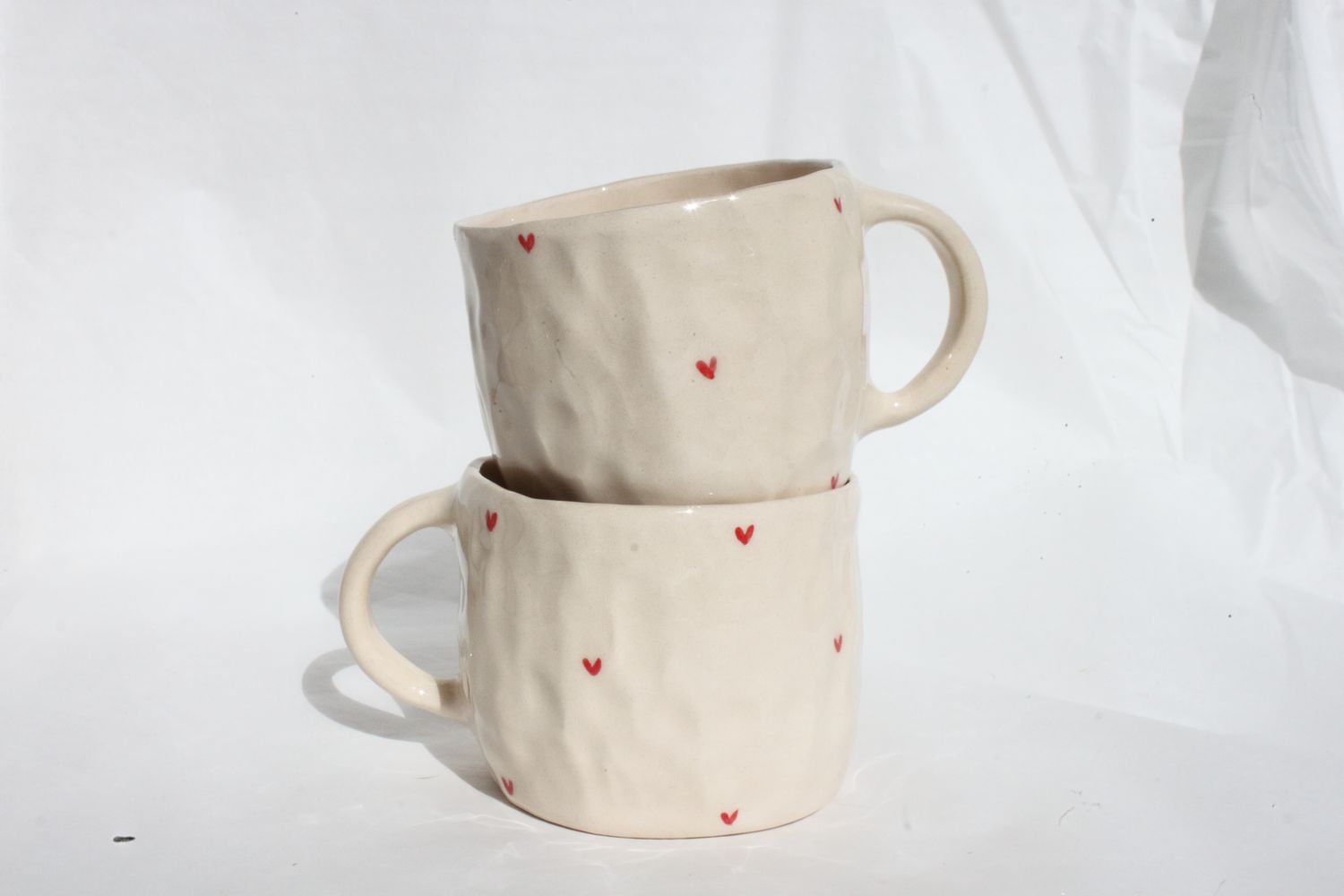 Love Mug - hand pinched