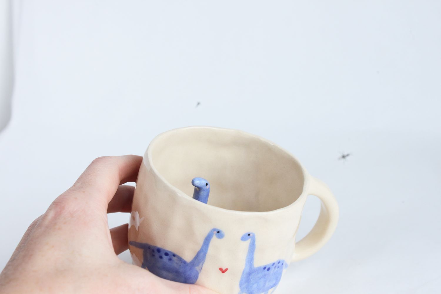 Blue Dino Mug