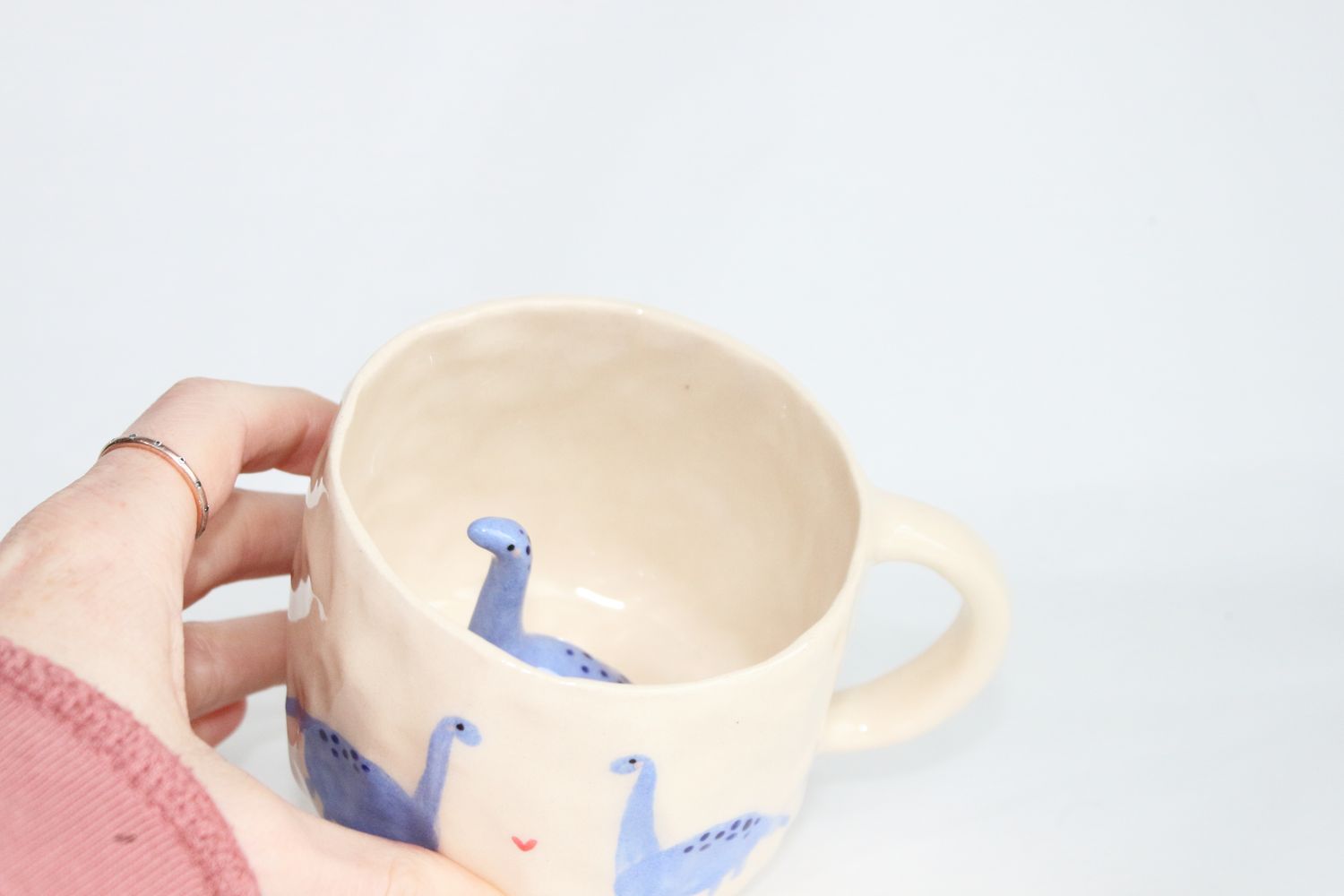 Blue Dino Mug