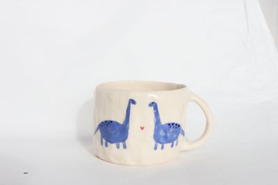 Blue Dino Mug