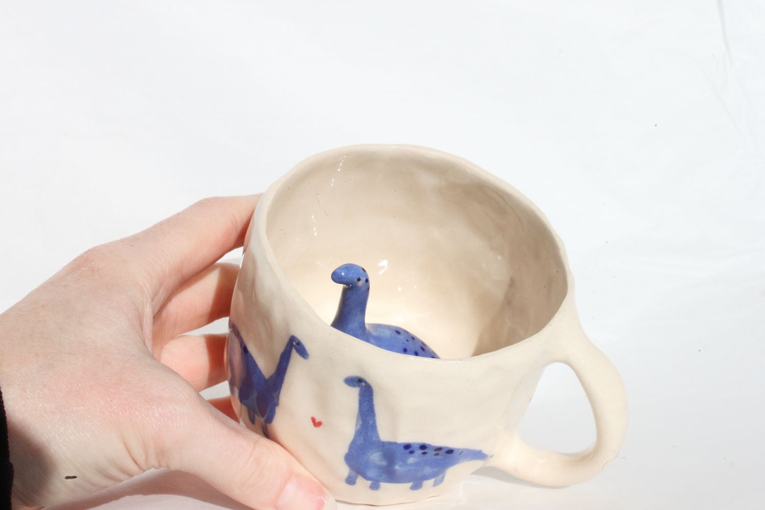 Blue Dino Mug