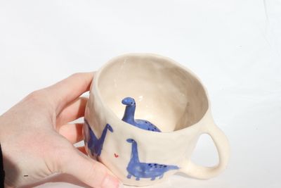 Blue Dino Mug