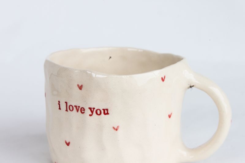 'i love you' - hearts