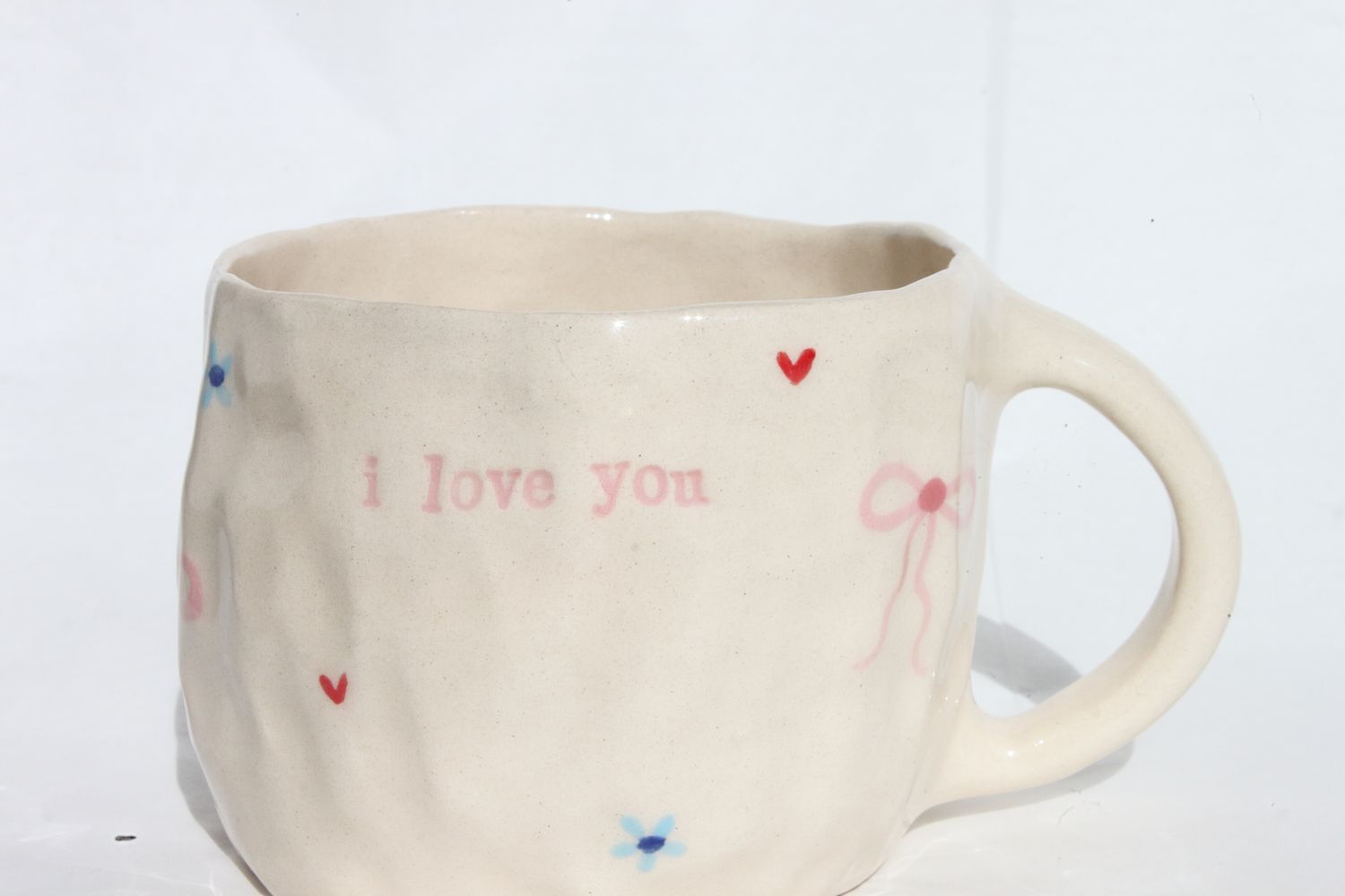 'i love you' - hearts 'n' bows