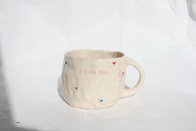 'i love you' - hearts 'n' bows