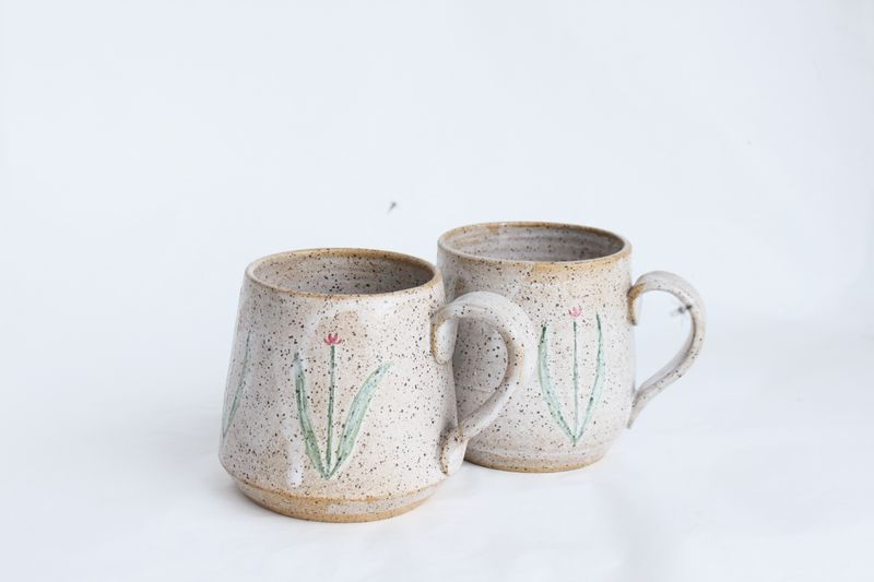 Speckled Tulip Mug