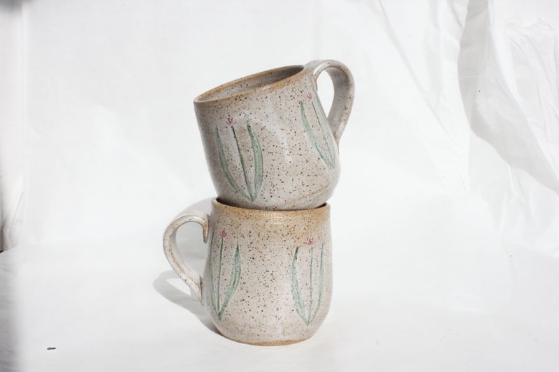 Speckled Tulip Mug