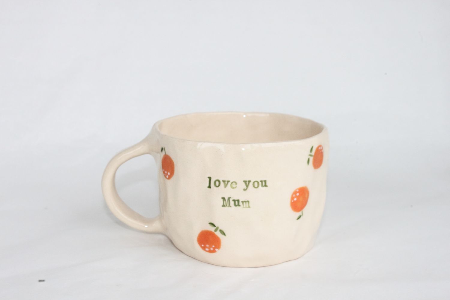 'Love you Mum' Mug - Mandarins