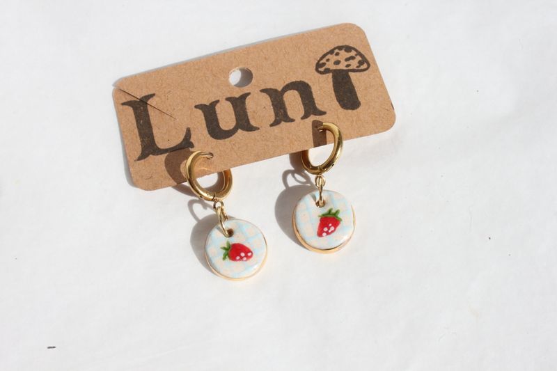 Strawberry Earrings