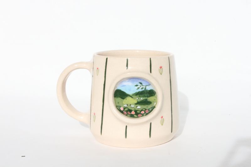 The 'cottage window' mug