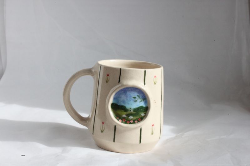 The 'cottage window' mug