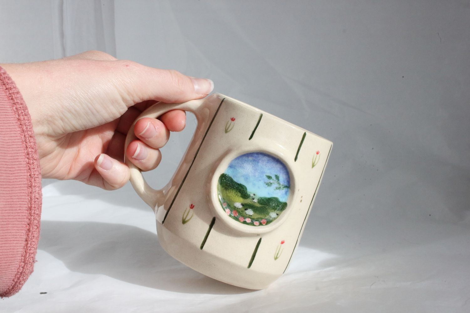 The 'cottage window' mug