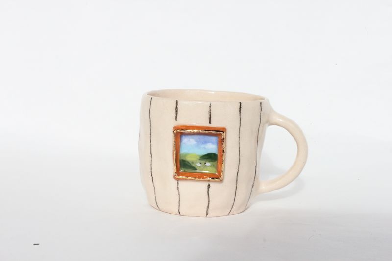Gallery Mug - two frames, smaller