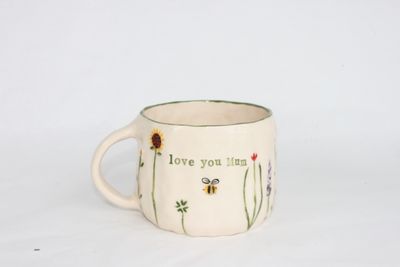 'Love you Mum' Mug - Wildflowers