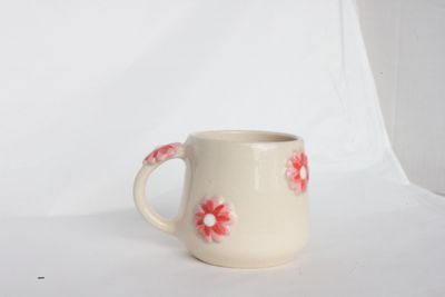 Pink Flower Mug