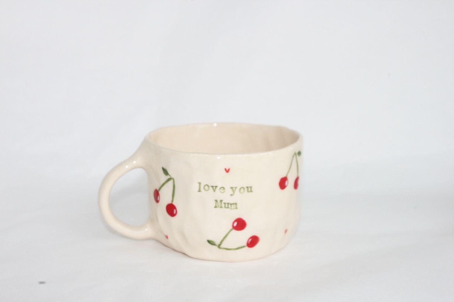 'Love you Mum' Mug - Cherries