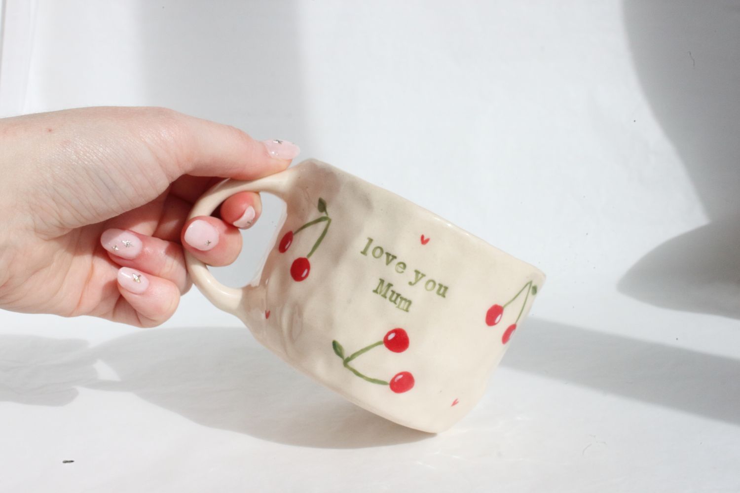 'Love you Mum' Mug - Cherries
