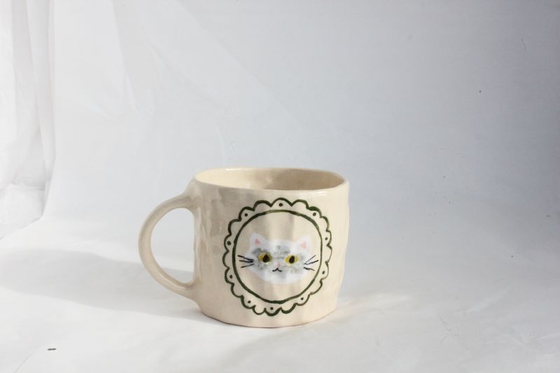 Kitty Cat mug - Tall Persian