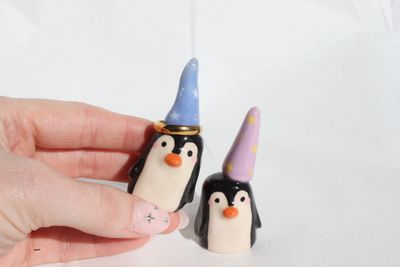 Penguin Ring Holder
