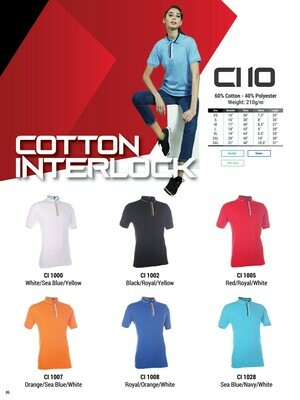 CI10 Polycotton Polo shirt