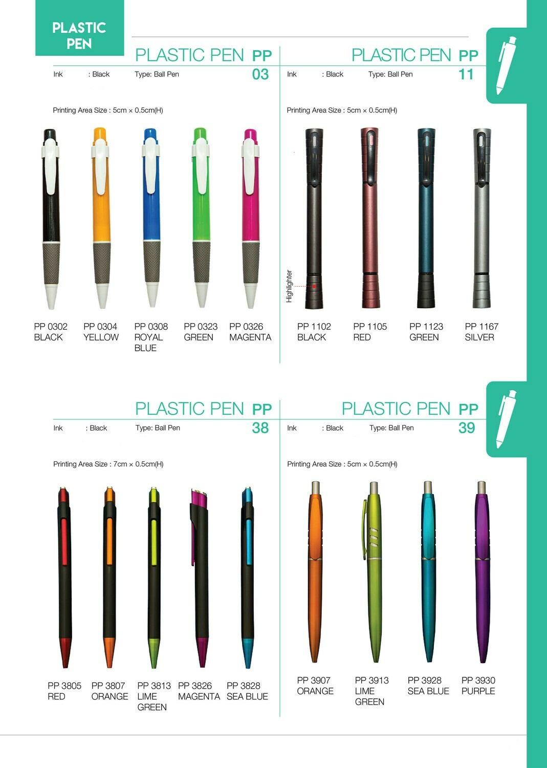 Plastic Pen