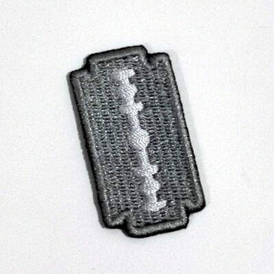 Razor Blade embroidery design