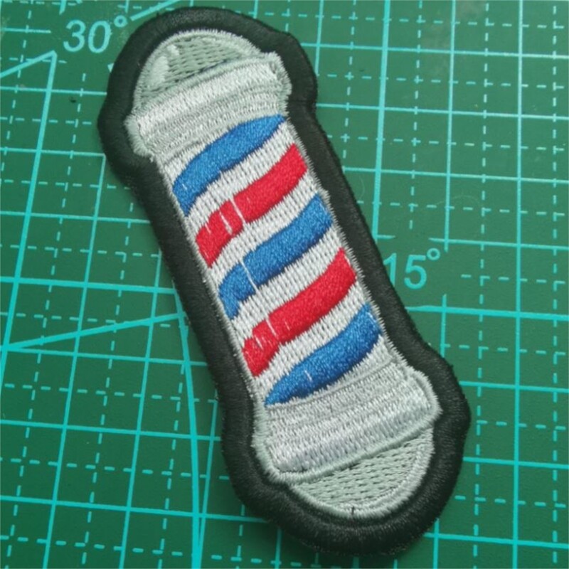 Barber Pole embroidery design