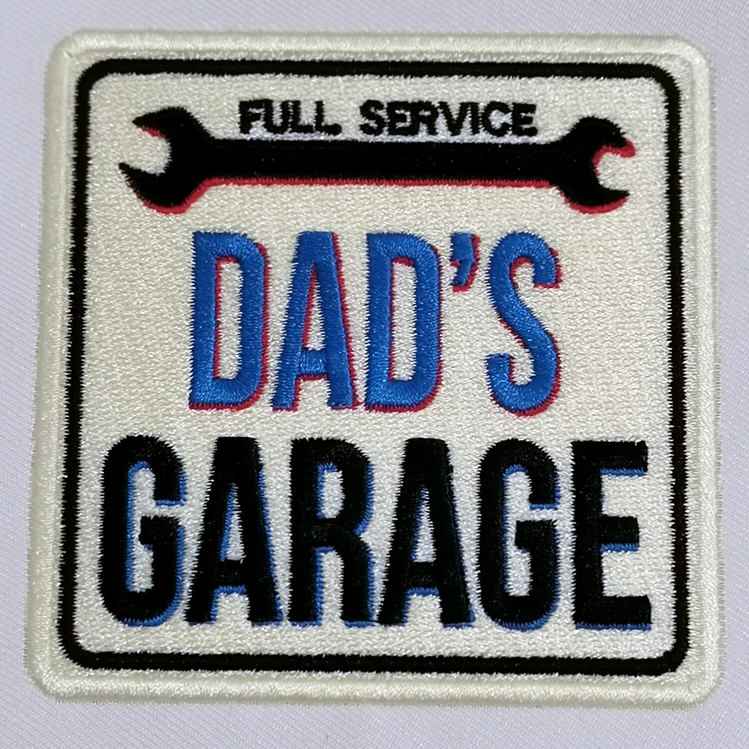 Dad&#39;s garage logo embroidery design 1