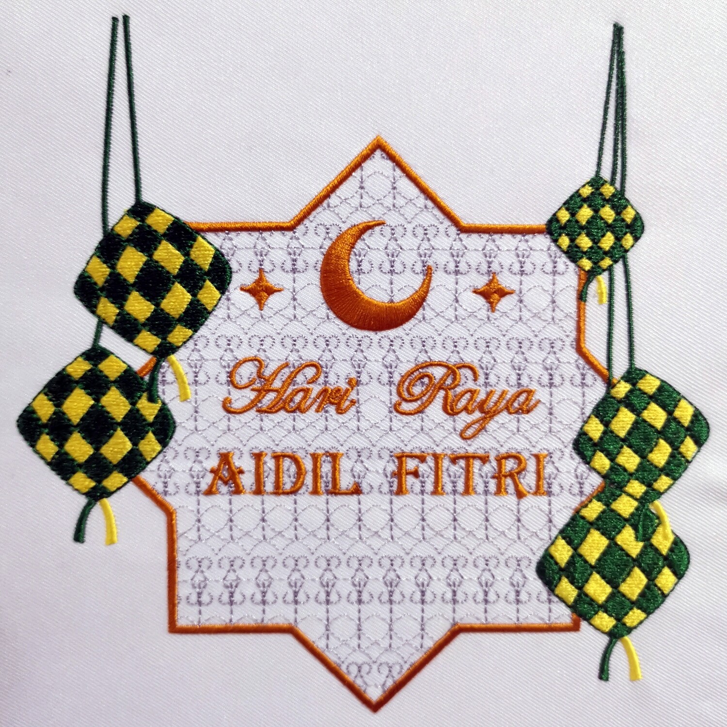 Hari Raya embroidery design