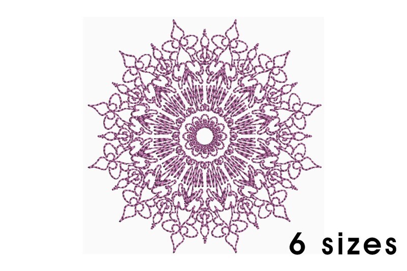Mandala - Circular Pattern Flower