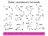 Zodiac Constellation bundle set