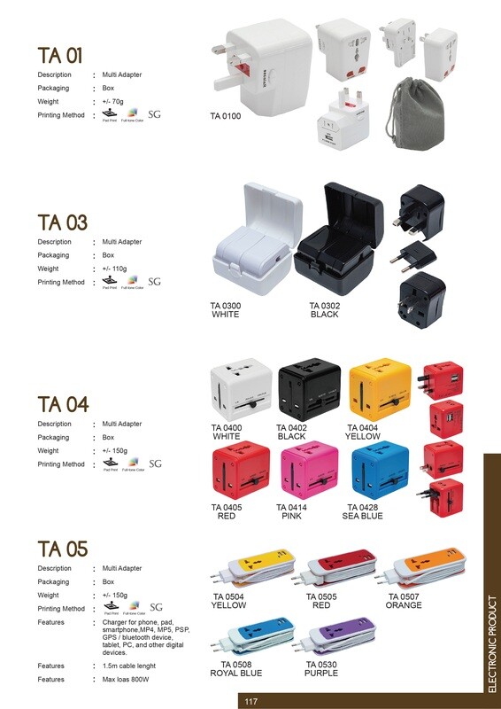 Travel Adapter, USB Speaker, USB Adapter, USB Fan, LED Torchlight, Mini Fan