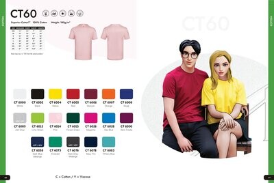 CT60 Cotton Round Neck