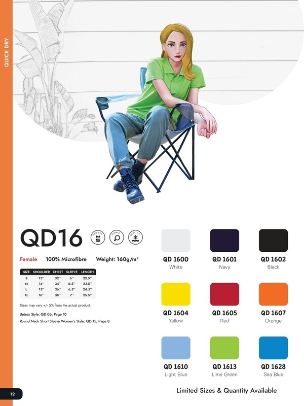 QD16 Quickdry Polo