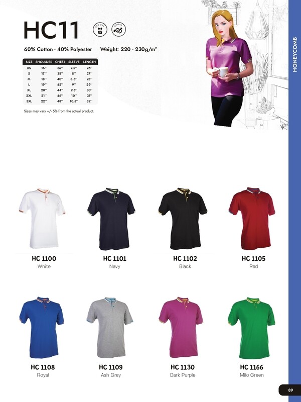 HC11 Polycotton Polo shirt