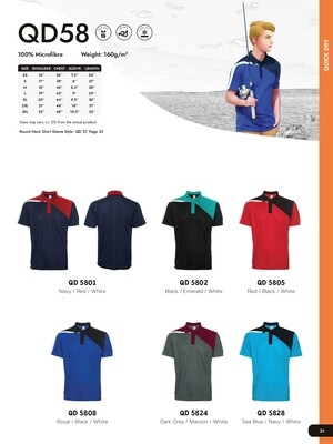 QD58 Quickdry Polo