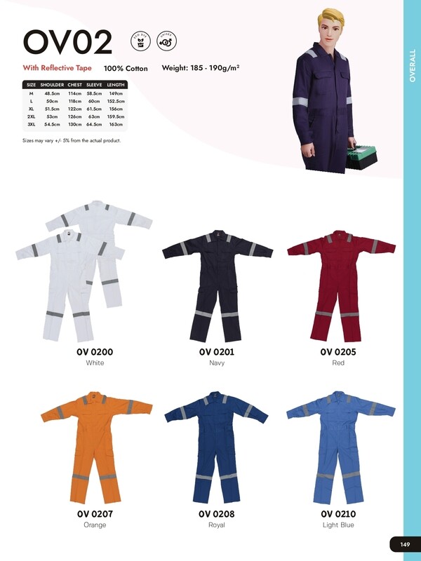 OV02 Safety Workwear