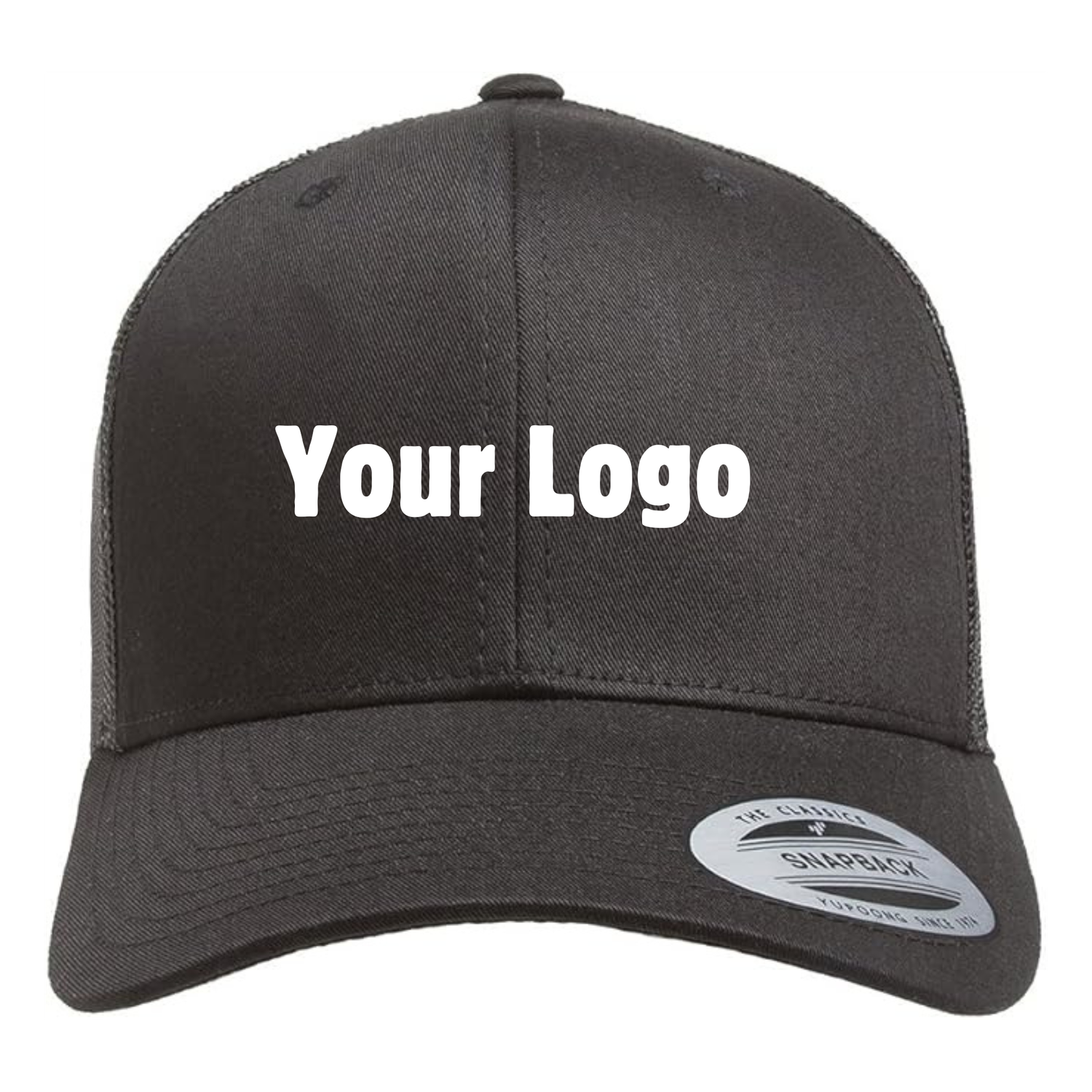 Personalized Trucker Hat - Black