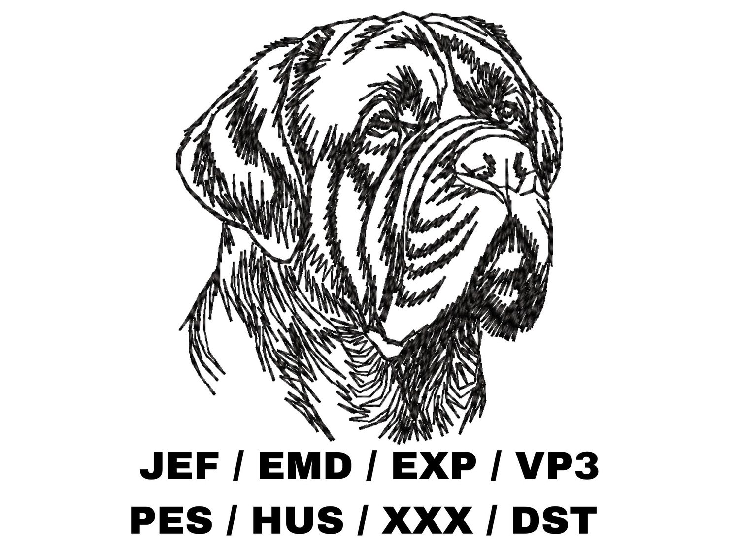 English Mastiff Outline