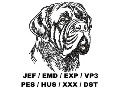 English Mastiff Outline