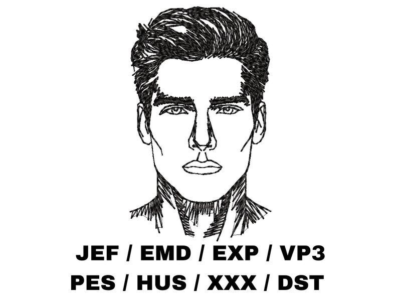 Man&#39;s Face Outline 2