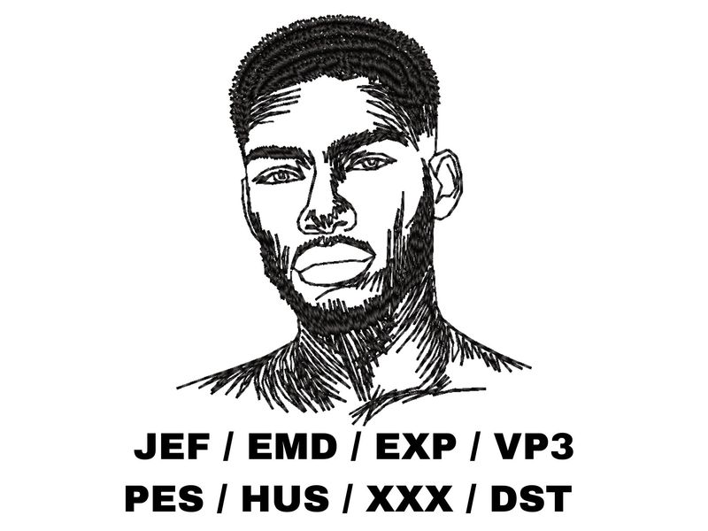 Man&#39;s Face Outline 4