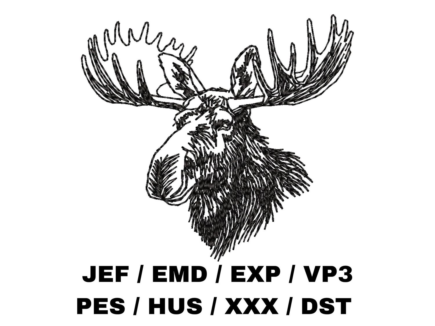 Moose Outline